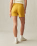 Women's Side Slit French Terry Short - Nugget Gold